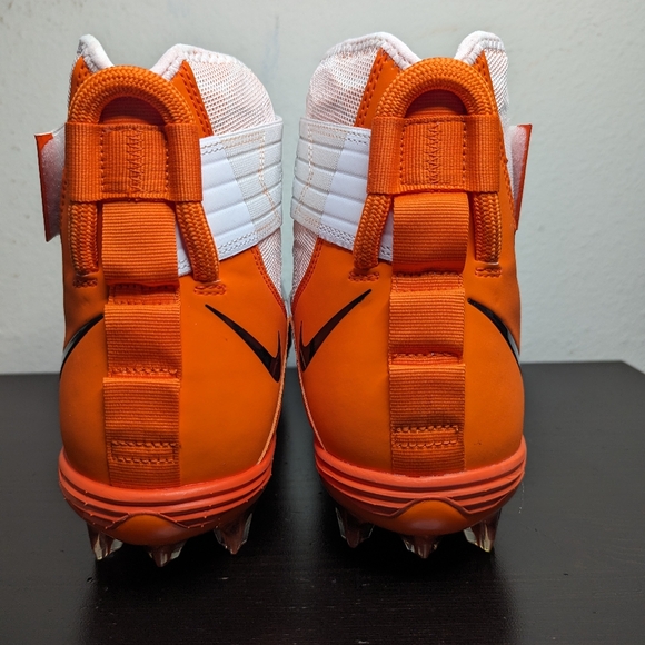Nike Mens Size 14 Force Savage Elite TD Football Cleats BV3962-101 White Orange - Picture 3 of 7